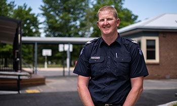 Police officer in Cann River