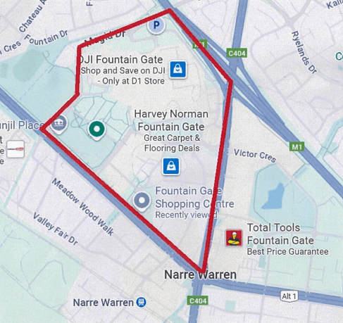 Public notice: Fountain Gate - Monday 1 December 2025 to 28 February 2026