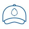 Icon of a cap. 